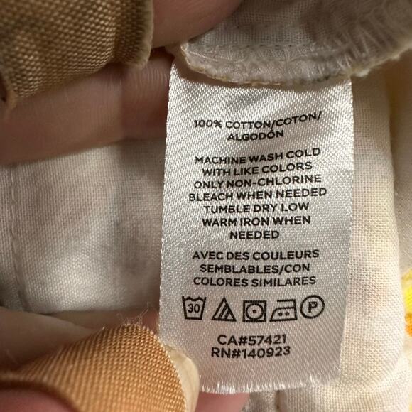 Loft Women's Size 2 High Rise Shorts Lemon Design Summer Fun - Picture 7 of 7